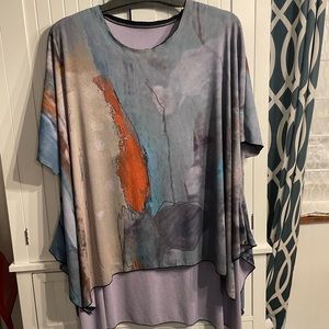 Plus Size colorful Blouse